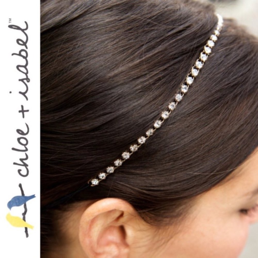 Chloe + Isabel Souviens Crystal Stretch Headband